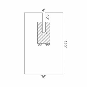 General Purpose Drape Pack U-Bar Pack II