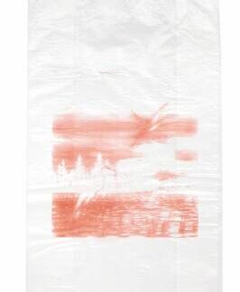 Bedside Bag 3 X 6.5 X 12 Inch White Plastic