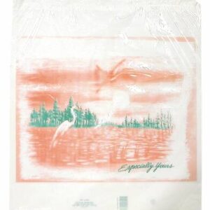 Patient Belongings Bag DawnMist 18 X 20-1/2 Inch Plastic Drawstring Closure White / Floral