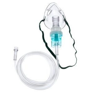 Up-Draft II Opti-Neb Handheld Nebulizer Kit Small Volume Medication Cup Pediatric Aerosol Mask Delivery