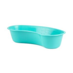 Emesis Basin Medegen Turquoise 16 oz. Plastic Single Patient Use