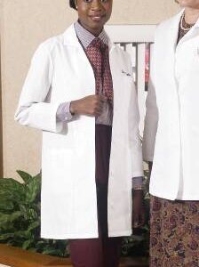 Lab Coat White X-Large Knee Length 100% Cotton Reusable