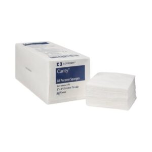 Nonwoven Sponge Curity 3 X 3 Inch 4-Ply NonSterile 200 per Pack