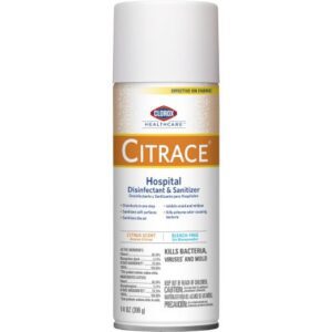 Surface Disinfectant / Sanitizer Clorox Healthcare Citrace Hospital Alcohol Based Aerosol Spray Liquid 14 oz. Can Citrus Scent NonSterile