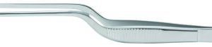Ear Forceps Miltex Lucae 5-1/2 Inch Length OR / Surgical Grade German Stainless Steel NonSterile NonLocking Thumb Handle Straight Serrated Tips