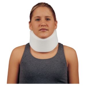 Cervical Collar Comfo-Eze Medium Density Adult Large, Regular One-Piece 3-1/2 Inch Height 23-1/2 Inch Length