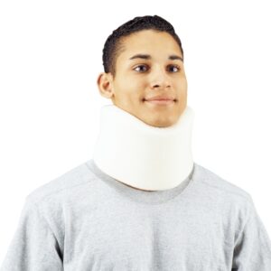 Cervical Collar DeRoyal Medium Density Adult Large One-Piece 5 Inch Height 21-1/2 Inch Length