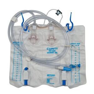 Urinary Drain Bag Dover Without Valve NonSterile 4,000 mL Vinyl
