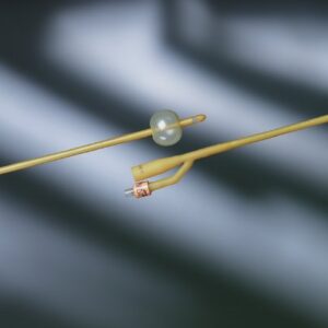Foley Catheter Bardex Lubricath 2-Way Standard Tip 5 cc Balloon 14 Fr. Hydrophilic Polymer Coated Latex