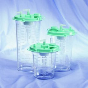 Rigid Suction Canister Hi-Flow 2000 mL Pour Lid