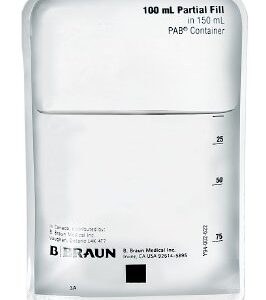 B. Braun Dextrose / Water, Preservative Free 5% IV Solution 100 mL Fill in 150 mL