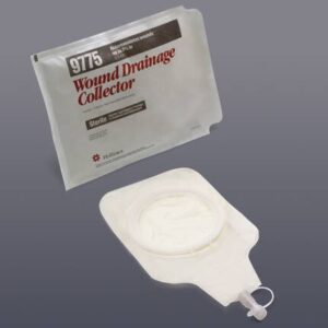 Wound Drainage Pouch Hollister Without Tubing 12 Inch Length 2000 mL Sterile Without Barrier