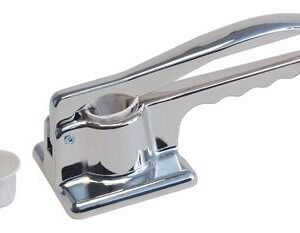 Pill Crusher Hand Operated Silver