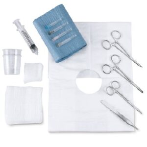 Laceration Tray One Time Sterile