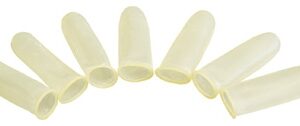 Finger Cot Grafco Large 2-3/4 Inch Length Powder Free Latex NonSterile