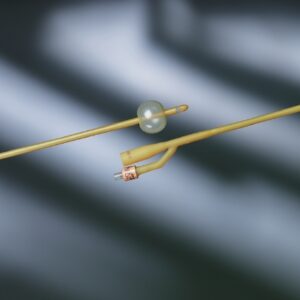 Foley Catheter Bardex Lubricath 2-Way Standard Tip 5 cc Balloon 30 Fr. Hydrophilic Polymer Coated Latex