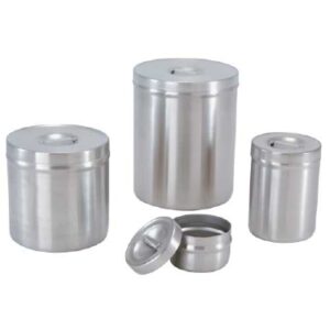 Sundry Jar Stainless Steel Stainless Steel 1/2 Quart
