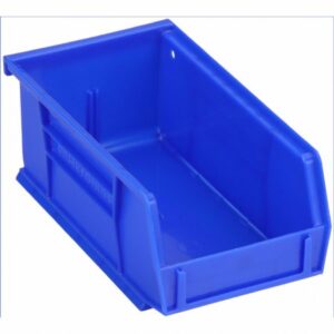 Storage Bin AkroBins Blue Plastic 3 X 4-1/8 X 7-3/8 Inch