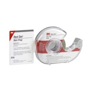 Electrode Skin Prep Abrader Tape Red Dot Tape Dispenser NonSterile