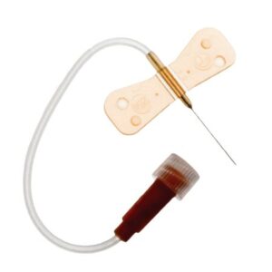 Infusion Set Surflo 25 Gauge 3/4 Inch 12 Inch Tubing Without Port