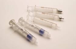 LOR Syringe Portex Pulsator 7 mL Luer Lock Tip Without Safety