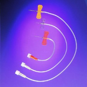 Infusion Set Surflo 19 Gauge 3/4 Inch 12 Inch Tubing Without Port