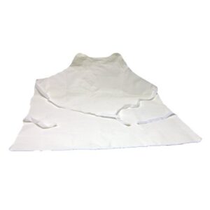 Smoker’s Apron No-Flame One Size Fits Most Pullover Style White Reusable