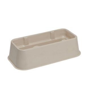 Sharps Container Stabilizer / Holder In-Room Plastic / Adhesive Bottom Table Mount Non-Locking