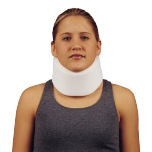 Cervical Collar Comfo-Eze Medium Density Adult Large, Narrow One-Piece 2 Inch Height 23-1/2 Inch Length