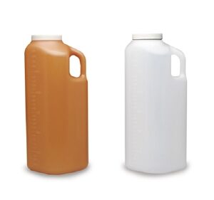 24 Hour Urine Specimen Collection Container 3,000 mL (101 oz.) Screw Cap Unprinted NonSterile