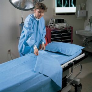 Pillowcase Blue Disposable