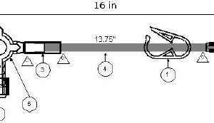 IV Extension Set ICU 16 Inch Tubing