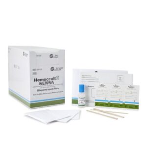 Cancer Screening Test Kit Hemoccult Sensa Dispensapak Plus Fecal Occult Blood Test (FOBT) 40 Tests CLIA Waived