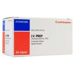 Alcohol Prep Pad IV PREP 70% Strength Isopropyl Alcohol Individual Packet Sterile