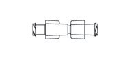 Double Luer Lock Adapter