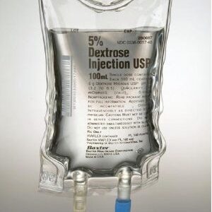 Dextrose / Water, Preservative Free 5% IV Solution 100 mL