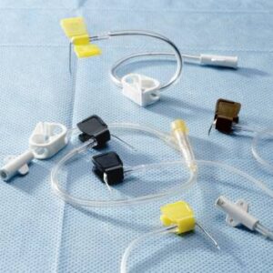 Huber Infusion Set Kawasumi 20 Gauge 1-1/2 Inch 11 Inch Tubing Y-Site Port