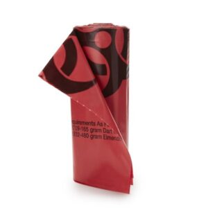 Biohazard Waste Bag McKesson Biohazard Symbol / Infectious Waste 30 to 33 gal. Red 31 X 41 Inch