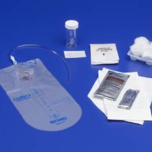 Intermittent Catheter Tray Curity Closed System / Urethral 14 Fr. Without Balloon Vinyl