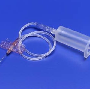 Monoject Blood Collection Set with Holder 23 Gauge 3/4 Inch Needle Length Safety Needle 12 Inch Tubing Sterile