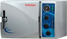 M Series Benchtop Autoclave Steam 9 X 18 Inch Chamber Manual Door