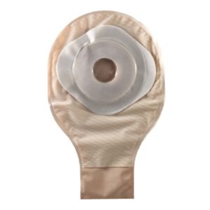 Colostomy Pouch ActiveLife One-Piece System 10 Inch Length Flat, Pre-Cut 2-1/2 Inch Stoma Drainable