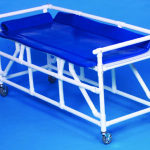 Shower Gurney Fixed Height 350 lbs. Weight Capacity Rigid Frame