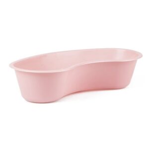Emesis Basin Medegen Dusty Rose 16 oz. Plastic Single Patient Use