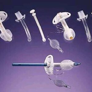Cuffed Tracheostomy Tube Shiley Disposable IC Size 8.0 Adult