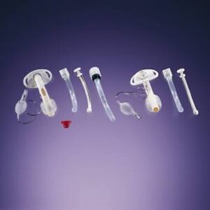 Cuffed Tracheostomy Tube Shiley Disposable IC Size 4.0 Adult