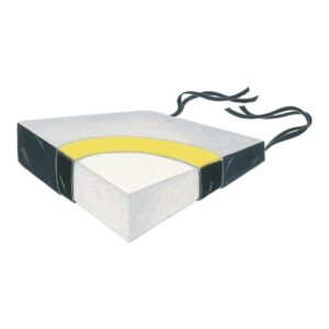 Wedge Seat Cushion Skil-Care 18 W X 16 L X 6 to 3 D Inch Foam