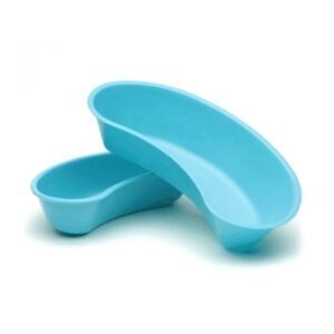 Emesis Basin Medegen Blue 24 oz. Plastic Reusable
