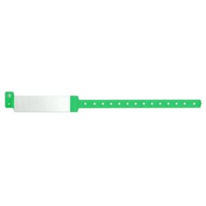 Identification Wristband Speedi-Print Write On Band Permanent Snap Without Legend