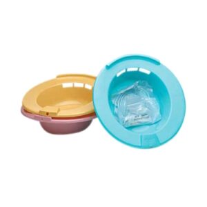 Sitz Bath Round Rose Polypropylene 2000 mL Bag Graduated, 500 mL Increments up to 2000 mL